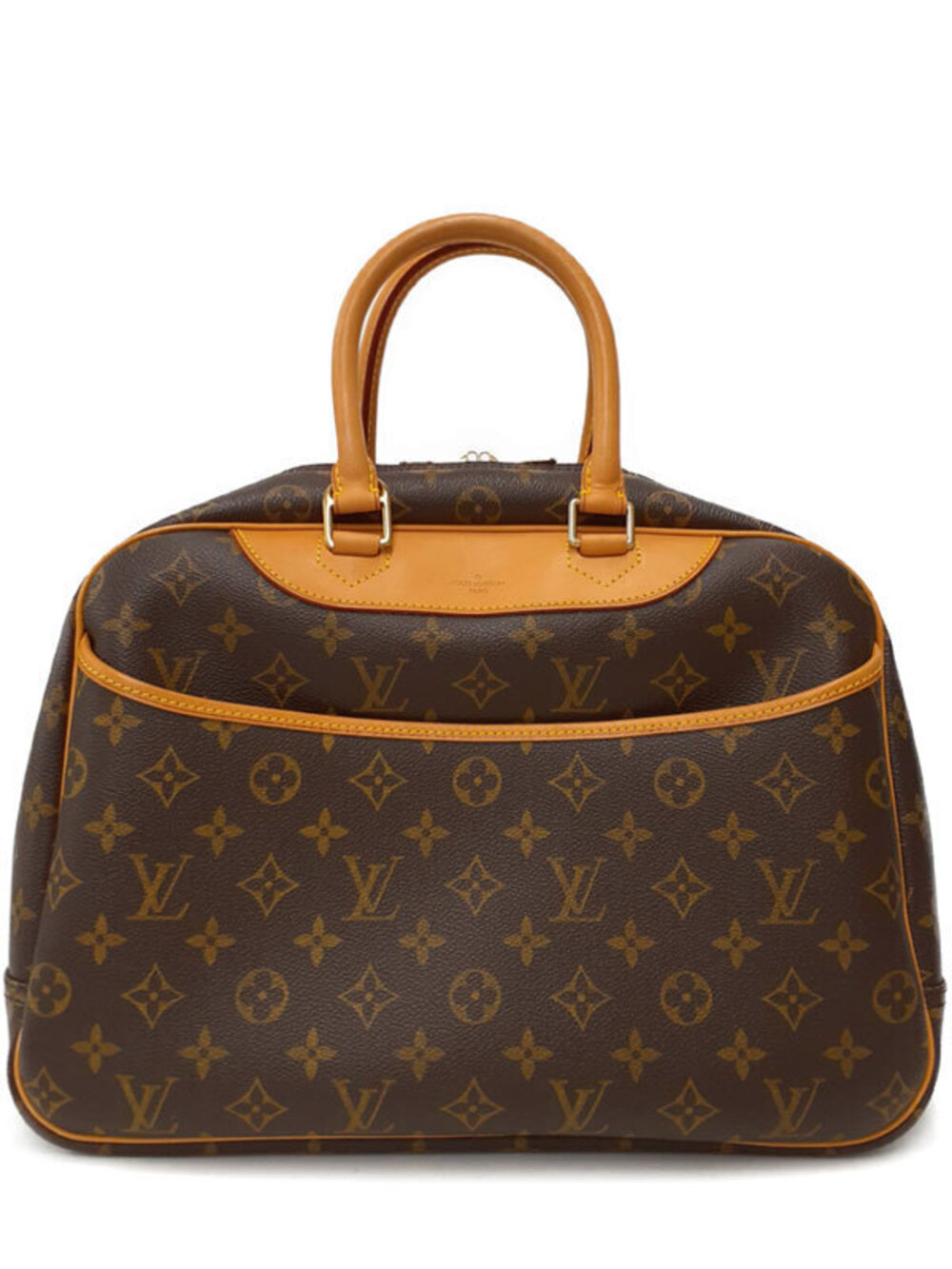 Louis Vuitton Monogram Bowling Vanity Handbag